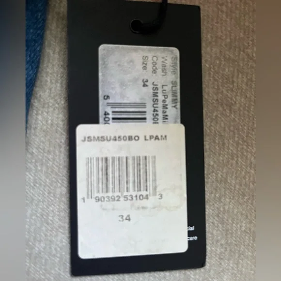 7 For All Mankind Slimmy Jeans, Size 34, NWT - Picture 7 of 9